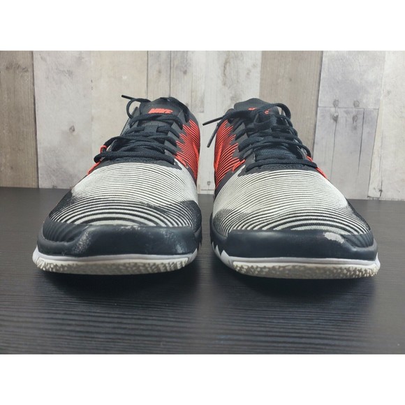 Nike Free Trainer 3.0 V4 Men's Size 12 Sneakers University Red White Black - Picture 4 of 12